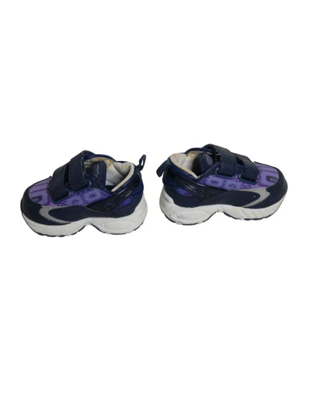 Athletic Works Blue Purple Baby Sneakers Kids Shoe Size 2